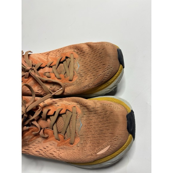Hoka Women's Clifton 8 Running Shoe Sun Baked/Shell Coral  US 9.5 B EU 42 SEE - Picture 2 of 7